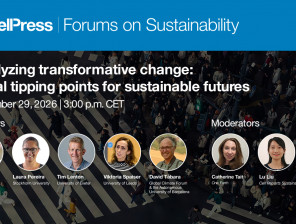 “Who is the solution?” TRANSPATH’s David Tàbara on regenerative pathways at the Cell Press Forum on Sustainability